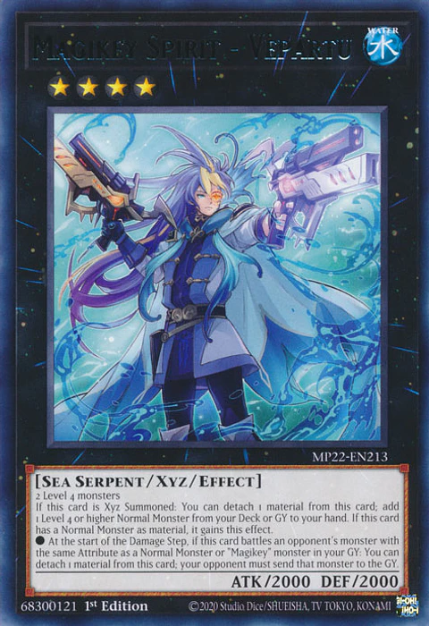Magikey Spirit - Vepartu - MP22-EN213 - Rare 