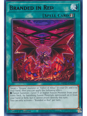 Branded in Red - MP22-EN219 - Rare