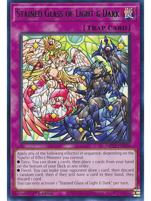 Stained Glass of Light & Dark - MP22-EN230 - Rare