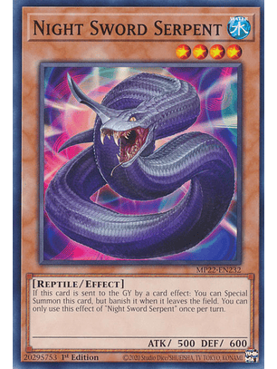 Night Sword Serpent - MP22-EN232 - Common