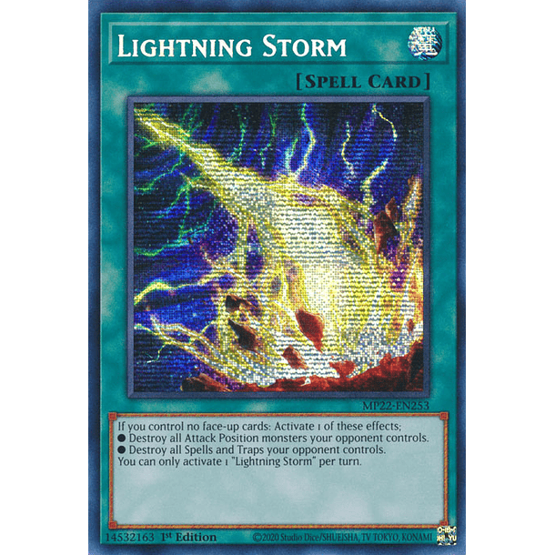 Lightning Storm - MP22-EN253 - Prismatic Secret Rare