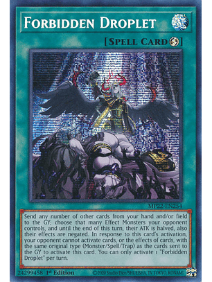 Forbidden Droplet - MP22-EN254 - Prismatic Secret Rare 