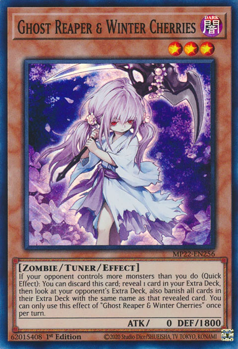 Ghost Reaper & Winter Cherries - MP22-EN256 - Super Rare 