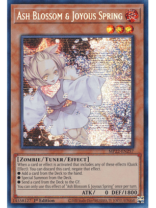Ash Blossom & Joyous Spring - MP22-EN257 - Prismatic Secret Rare