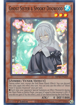 Ghost Sister & Spooky Dogwood - MP22-EN259 - Super Rare