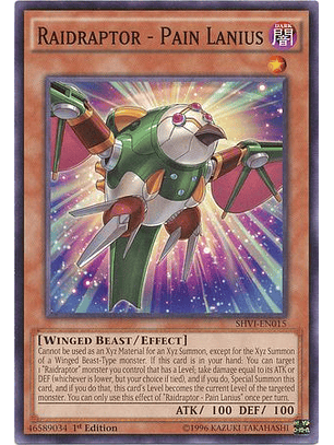 Raidraptor - Pain Lanius - SHVI-EN015 - Common 