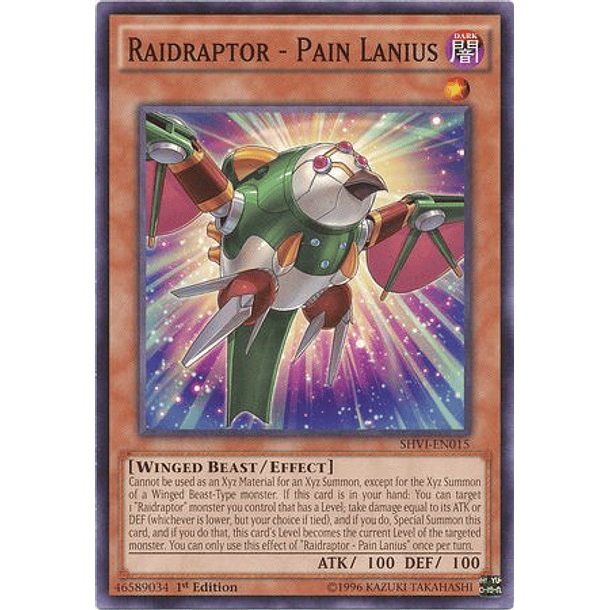 Raidraptor - Pain Lanius - SHVI-EN015 - Common 
