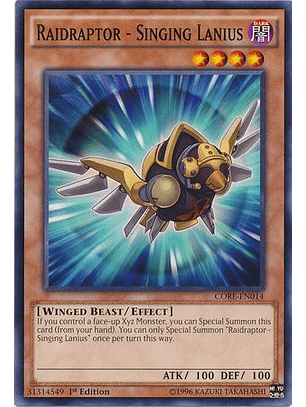 Raidraptor - Singing Lanius - CORE-EN014 - Common