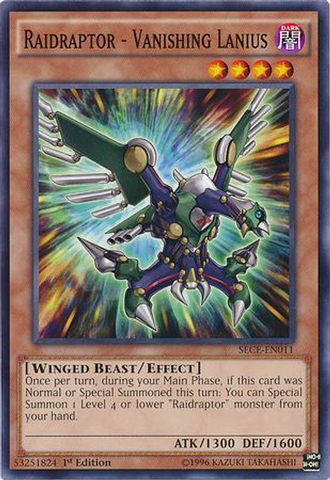 Raidraptor - Vanishing Lanius - SECE-EN011 - Common