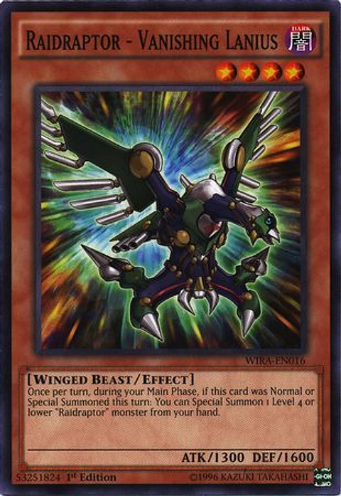 Raidraptor - Vanishing Lanius - WIRA-EN016 - Common 