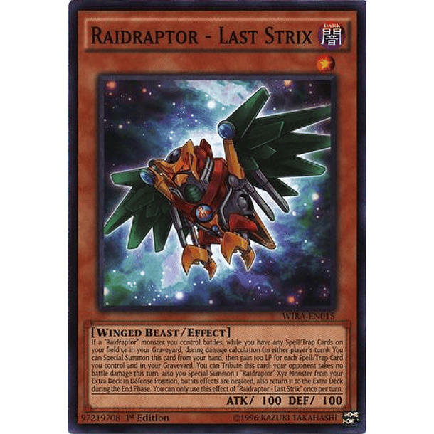 Raidraptor - Last Strix - WIRA-EN015 - Common 