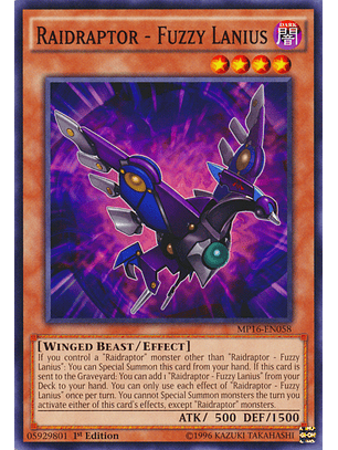 Raidraptor - Fuzzy Lanius - CORE-EN013 - Common