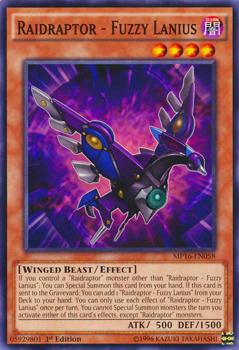 Raidraptor - Fuzzy Lanius - CORE-EN013 - Common