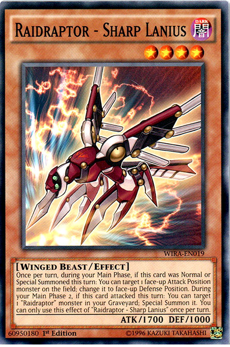 Raidraptor - Sharp Lanius - WIRA-EN019 - Common 1