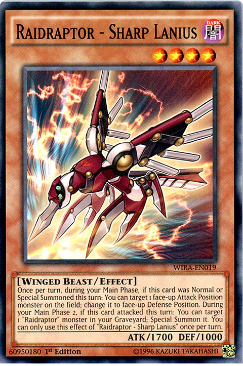 Raidraptor - Sharp Lanius - WIRA-EN019 - Common