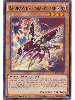 Raidraptor - Sharp Lanius - CROS-EN016 - Common 