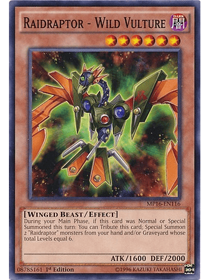 Raidraptor - Wild Vulture - MP16-EN116 - Common