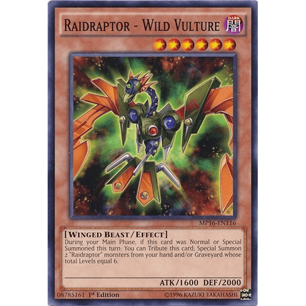 Raidraptor - Wild Vulture - MP16-EN116 - Common