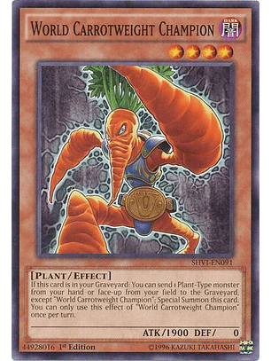 World Carrotweight Champion - SHVI-EN091 - Common