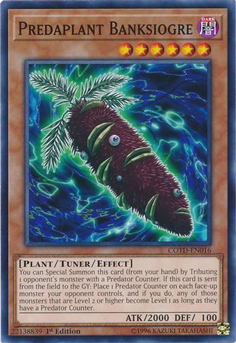 Predaplant Banksiogre - COTD-EN016 - Common 