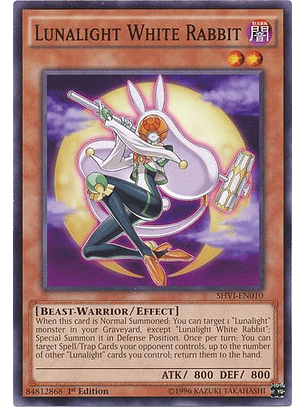Lunalight White Rabbit - SHVI-EN010 - Common
