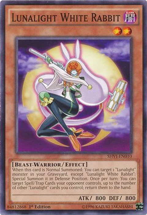 Lunalight White Rabbit - SHVI-EN010 - Common