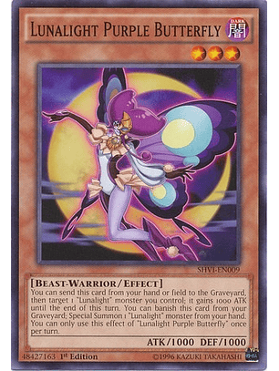 Lunalight Purple Butterfly - SHVI-EN009 - Common 