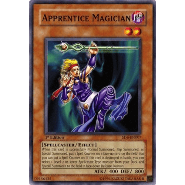Apprentice Magician - SD6-EN007 - Common