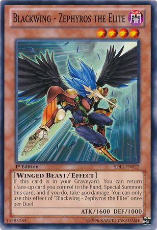 Blackwing - Zephyros the Elite - SDLI-EN022 - Common 1