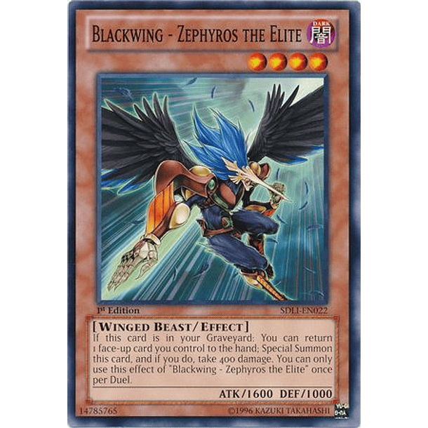 Blackwing - Zephyros the Elite - SDLI-EN022 - Common