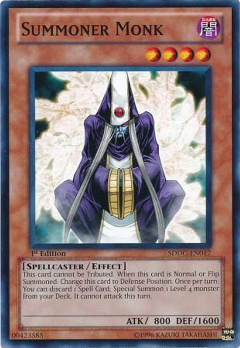 Summoner Monk - SDDC-EN017 - Common 