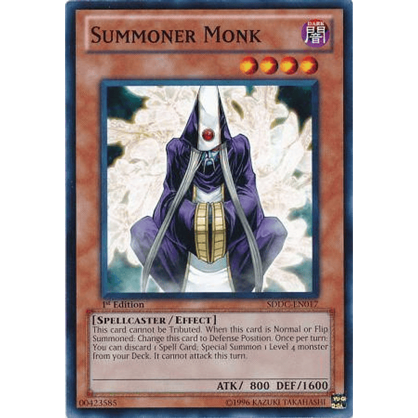 Summoner Monk - SDDC-EN017 - Common 