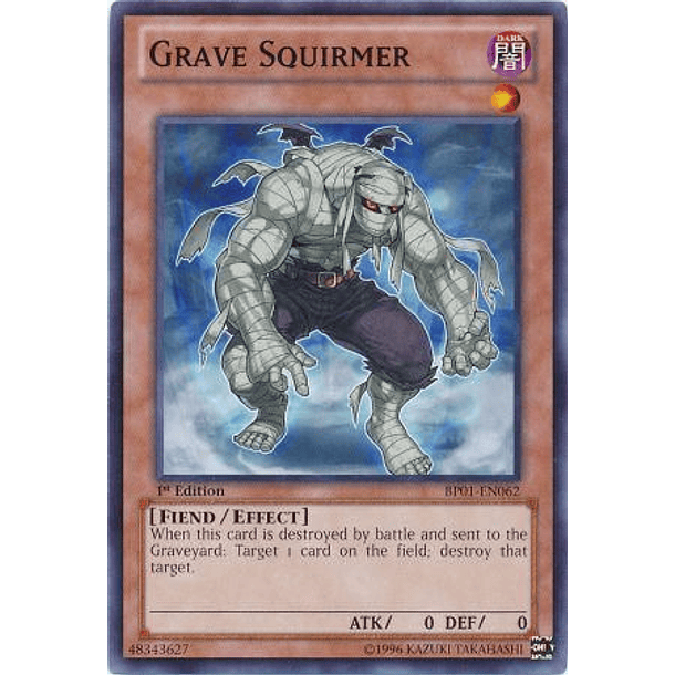 Grave Squirmer - BP01-EN062 - Starfoil Rare