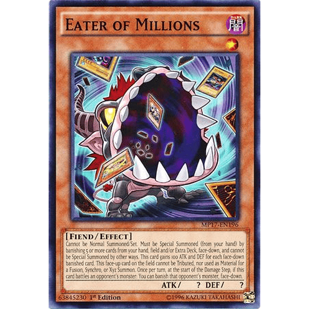 Eater of Millions - MP17-EN196 - Common