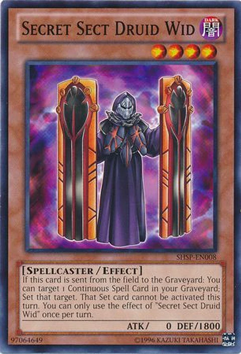 Secret Sect Druid Wid - SHSP-EN008 - Common