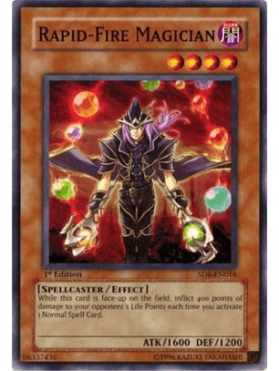 Rapid-Fire Magician - SD6-EN016 - Common