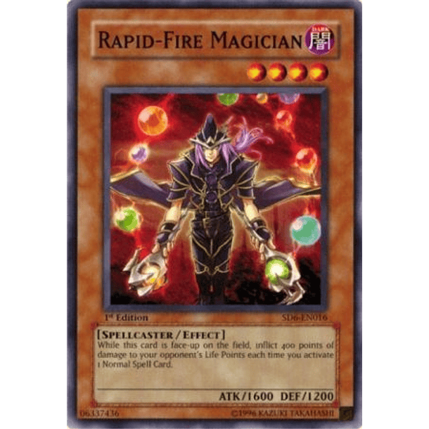 Rapid-Fire Magician - SD6-EN016 - Common