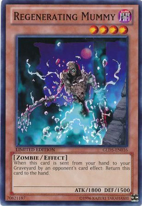 Regenerating Mummy - GLD5-EN016 - Common