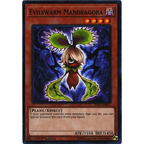 Evilswarm Mandragora - YS17-EN011 - Common