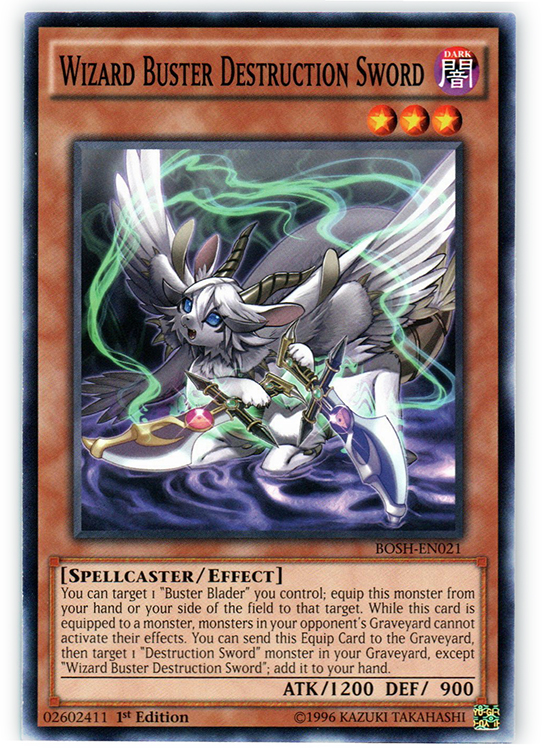 Wizard Buster Destruction Sword - BOSH-EN021 - Common  1