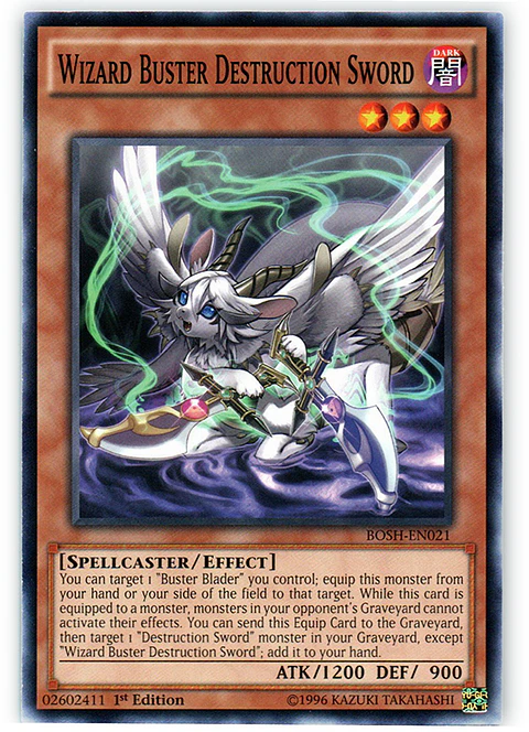 Wizard Buster Destruction Sword - BOSH-EN021 - Common 