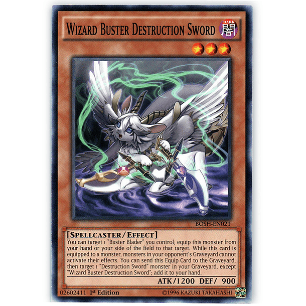 Wizard Buster Destruction Sword - BOSH-EN021 - Common 