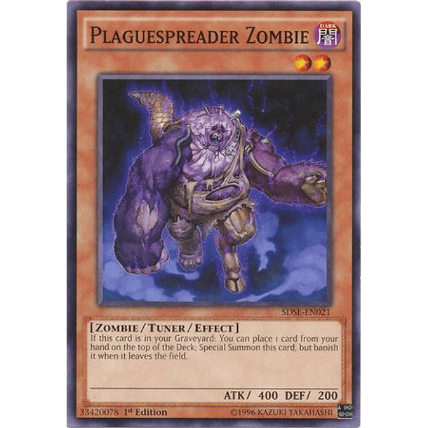 Plaguespreader Zombie - SDSE-EN021 - Common