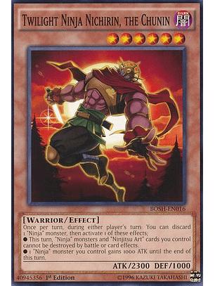 Twilight Ninja Nichirin, the Chunin - BOSH-EN016 - Common 