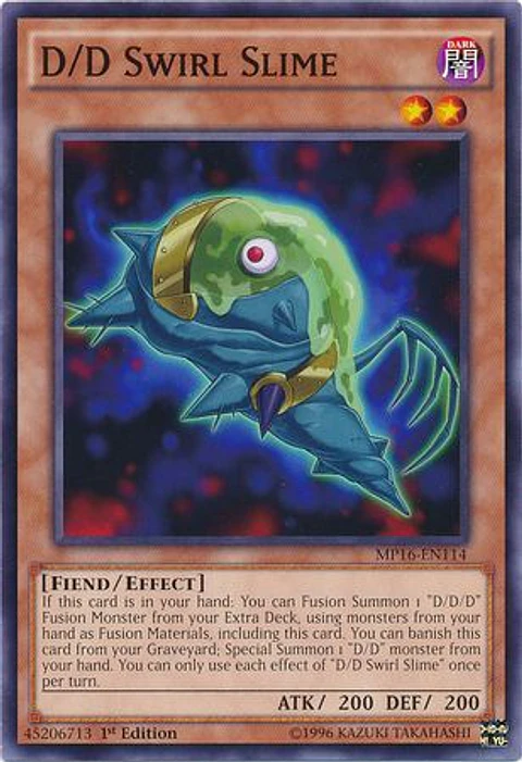 D/D Swirl Slime - MP16-EN114 - Common
