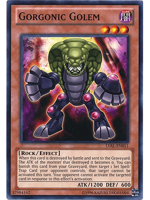Gorgonic Golem - LVAL-EN011 - Common