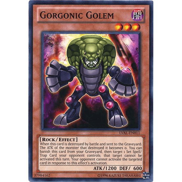 Gorgonic Golem - LVAL-EN011 - Common