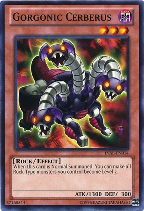 Gorgonic Cerberus - LVAL-EN014 - Common 