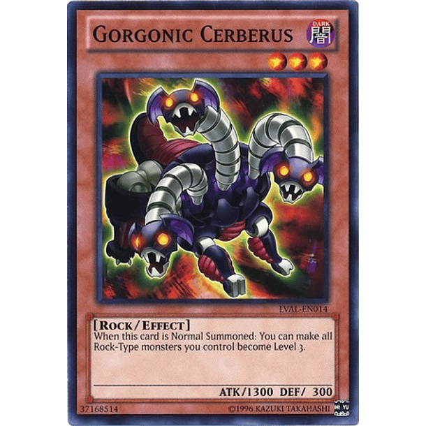 Gorgonic Cerberus - LVAL-EN014 - Common 