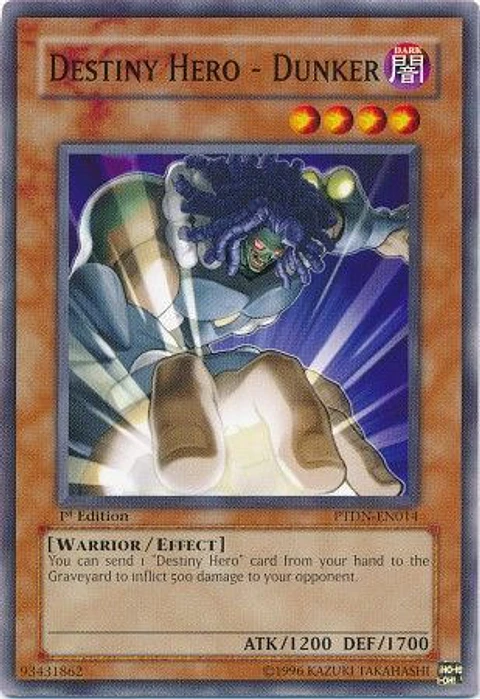 Destiny Hero - Dunker - PTDN-EN014 - Common